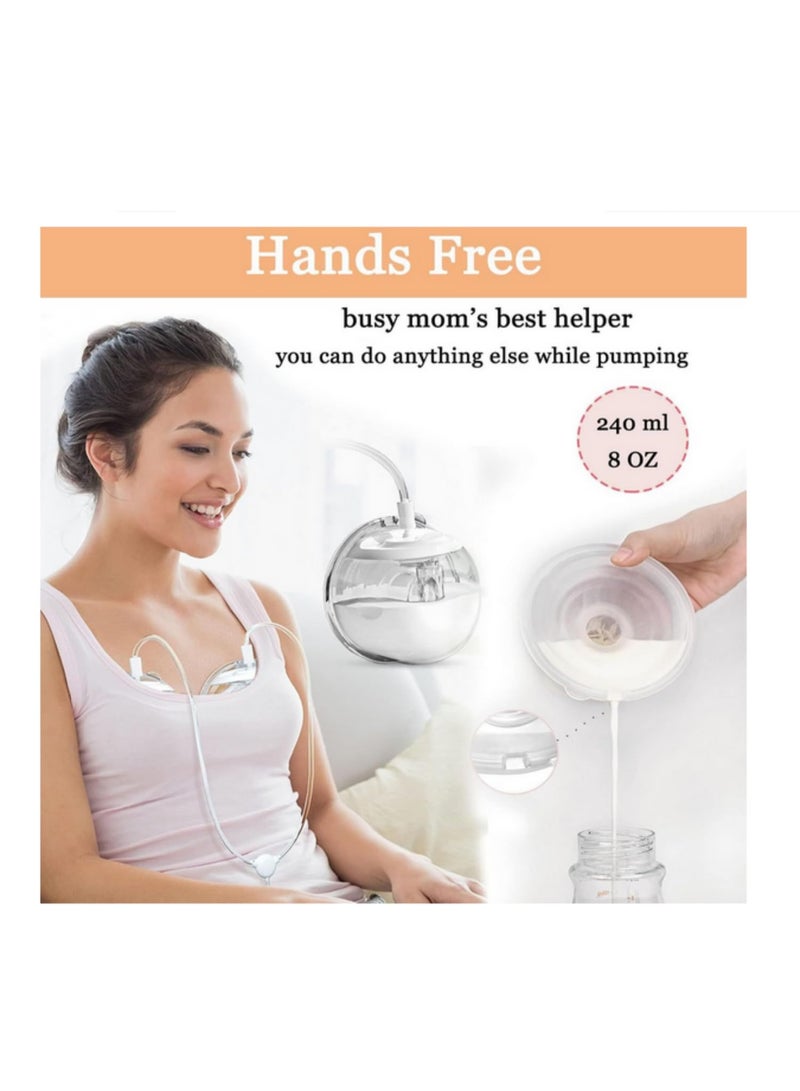 2-Pack 24mm Wearable Milk Collection Cups Hands-Free Breast Milk Collector for Zomee Spectra Medela & Most Electric Breast Pumps  BPA-Free Easy to Clean Accessories Leak-Proof & Portable Design for Nursing Moms - Image 5